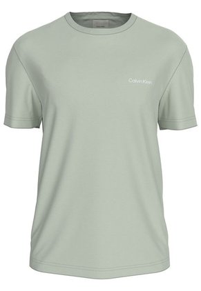Camiseta Verde Con Micro Logo Calvin Klein