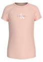 Camiseta Rosada Slim Con Monograma Para Niña Calvin Klein de Calvin Klein