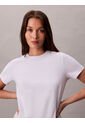 Camiseta Blanca De Algodón Con Logo De Archivo Calvin Klein de Calvin Klein