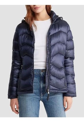 Rompeviento Azul Plegable Con Capota Calvin Klein