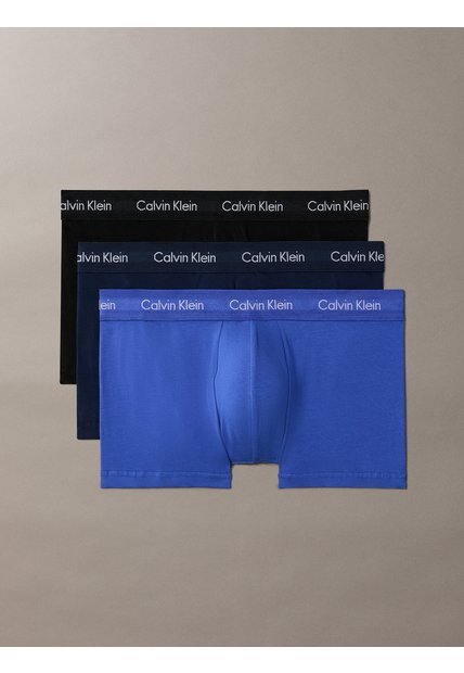 3 Pack De Bóxer En Algodón Low Rise Trunk Para Hombre Calvin Klein
