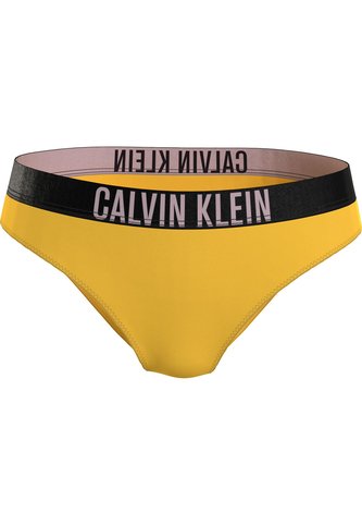 Bottom Vestido De Baño Amarillo Clásica Para Mujer Calvin Klein Calvin Klein