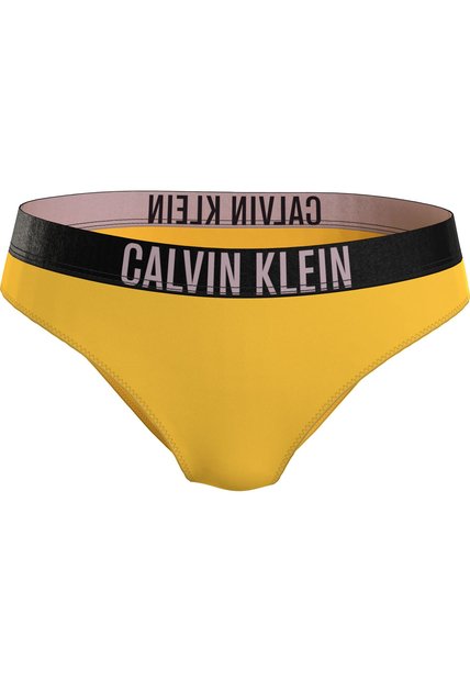 Bottom Vestido De Baño Amarillo Clásica Para Mujer Calvin Klein
