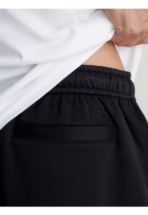 Jogger Negro De Chándal Holgado Algodón Calvin Klein