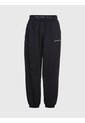 Jogger Negro De Chándal Holgado Algodón Calvin Klein de Calvin Klein
