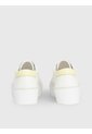 Tenis Blanco Blanco Con Plataforma Y Monograma Calvin Klein de Calvin Klein