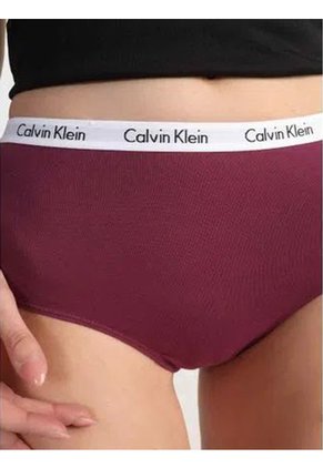Tanga Morado De Cintura Alta - Carrusel Calvin Klein