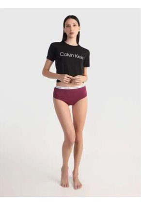 Tanga Morado De Cintura Alta - Carrusel Calvin Klein