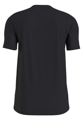 Camiseta Con Logo En El Pecho Hombre Negro Calvin Klein