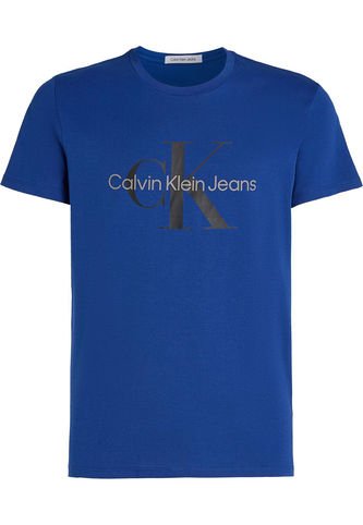 Camiseta Azul Con Logotipo Calvin Klein Calvin Klein