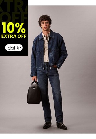 Jeans Azul De Corte Recto Clásico Con Efecto Tornasolado Calvin Klein Calvin Klein