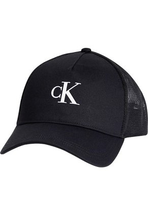 Gorra Con Visera Curva Hombre Negro Calvin Klein