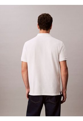 Polo Gris Clásico De Piqué De Algodón Calvin Klein
