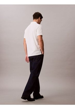 Polo Gris Clásico De Piqué De Algodón Calvin Klein