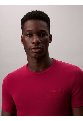 Camiseta Roja De Estar Por Casa - Ultra Soft Modal Calvin Klein