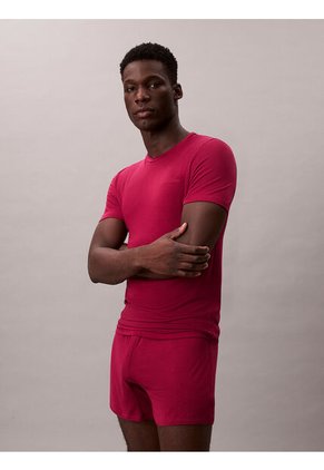 Camiseta Roja De Estar Por Casa - Ultra Soft Modal Calvin Klein