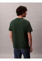 Camiseta Verde 20s Con Estampado Gráfico De Monograma Calvin Klein de Calvin Klein