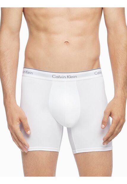 Pack De 3 Boxer Blanco Brief En Microfibra Calvin Klein