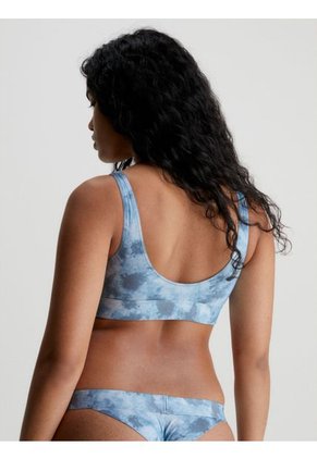 Top Vestido De Baño Estampado - Ck Authentic Para Mujer Calvin Klein