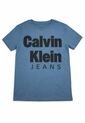 Camiseta Beige De Manga Corta Con Gráfico Dope Calvin Klein de Calvin Klein