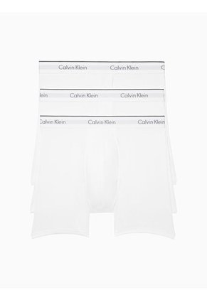 Pack De 3 Boxer Blanco Brief En Microfibra Calvin Klein