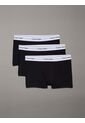 Pack Negro De 3 Bóxers Trunk - Icon Cotton Stretch Calvin Klein de Calvin Klein