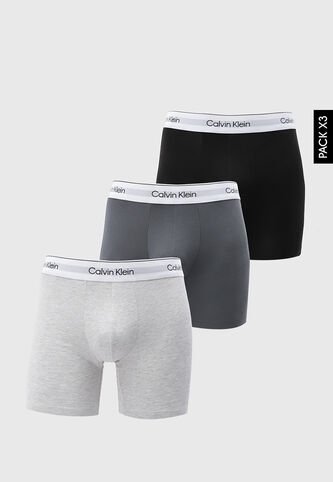 Bóxer x3 Calvin Klein Multicolor Calvin Klein