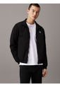 Chaqueta Negra De Nailon Acolchado Con Cremallera Calvin Klein de Calvin Klein