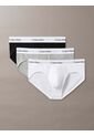 Pack Multicolor De 3 Slips De Cadera - Icon Cotton Stretch Calvin Klein de Calvin Klein