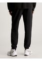 Pantalón Negro De Chándal De Felpa De Algodón Calvin Klein de Calvin Klein