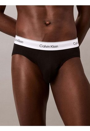 Pack Multicolor De 3 Slips De Cadera - Icon Cotton Stretch Calvin Klein