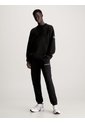Pantalón Negro De Chándal De Felpa De Algodón Calvin Klein de Calvin Klein