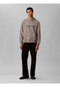 Buzo Gris Con Capucha De Corte Regular Calvin Klein de Calvin Klein