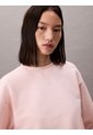 Saco Rosa Cropped Con Logo En Insignia Calvin Klein de Calvin Klein