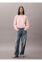 Saco Rosa Cropped Con Logo En Insignia Calvin Klein de Calvin Klein