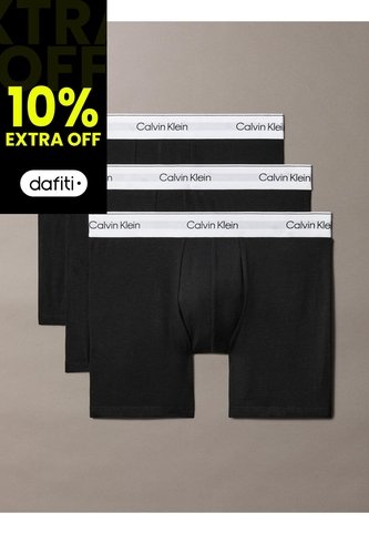 Pack Multicolor De 3 Bóxers Ajustados - Icon Cotton Stretch Calvin Klein Calvin Klein