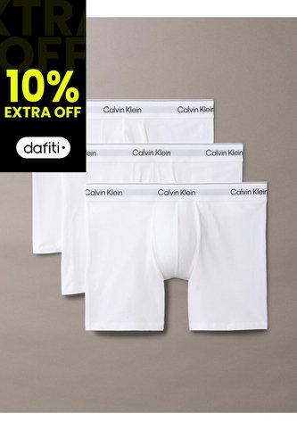 Pack Multicolor De 3 Bóxers Ajustados - Icon Cotton Stretch Calvin Klein Calvin Klein