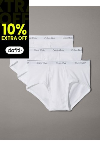 Pack Blanco De 3 Brief - Cotton Classics Calvin Klein Calvin Klein