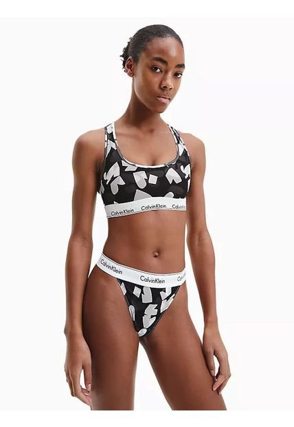 Bralette Moderno Vday Sin Forro Mujer Negro Calvin Mujer Negro Mujer Negro Calvin Klein