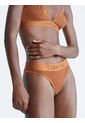 Pantie Cafe Tipo Tanga Con Encaje Tonal - Intrinsic Calvin Klein de Calvin Klein