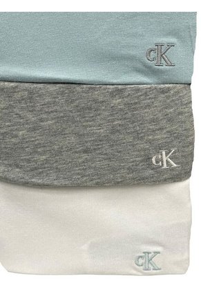 Pack Multicolor De 3 Camisetas De Estar Por Casa - Cotton Stretch Calvin Klein