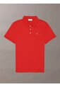 Polo Rojo Clásico Con Monograma Bordado Calvin Klein de Calvin Klein