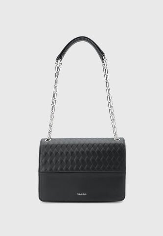 Bolso Manos Libres Calvin Klein Mini Quilt Negro Calvin Klein
