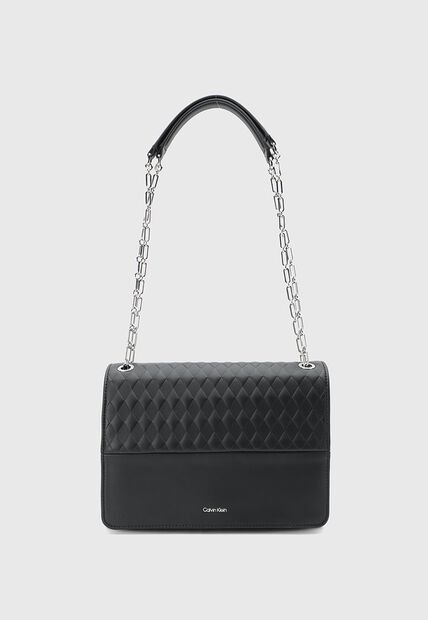 Bolso Manos Libres Calvin Klein Mini Quilt Negro