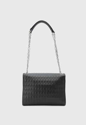 Bolso Manos Libres Calvin Klein Mini Quilt Negro
