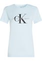 Camiseta Azul Regular Fit Con Logo Calvin Klein de Calvin Klein