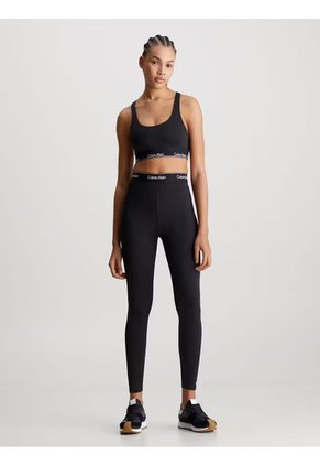 Top Negro Deportivo De Medio Impacto Para Mujer Calvin Klein