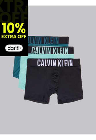 Pack Multicolor De 3 Bóxers Largos - Intense Power Calvin Klein Calvin Klein