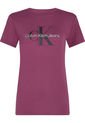Camiseta Morado Regular Fit Con Logo Calvin Klein de Calvin Klein