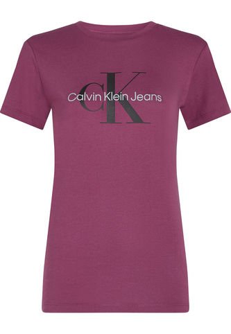 Camiseta Morado Regular Fit Con Logo Calvin Klein Calvin Klein